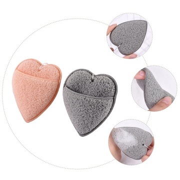 Спонжи для чистки лица Love Face Puff 2 шт.