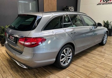 Mercedes Klasa C W205 Kombi 200 BlueTEC 136KM 2015 Mercedes-Benz Klasa C AUTOMAT gwarancja bezwypadkowy NAVI hak SKORA, zdjęcie 6