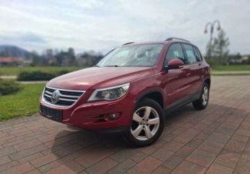 Volkswagen Tiguan I SUV 2.0 TDI CR DPF 140KM 2009 Volkswagen Tiguan Super stan Nowy pasek rozrzadu 2.0 Diesel 140KM