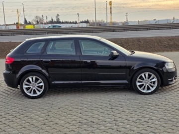 Audi A3 8P Hatchback 3d 1.4 TFSI 125KM 2011 Audi A3 Sportback 1.4 125PS Automat Nowy Rozrzad Czarna Gwarancja 1.4, zdjęcie 6
