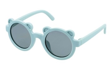 Okulary Przeciwsłoneczne dla Dzieci Polaryzacyjne Uszy Miś 2-8 LAT UV400