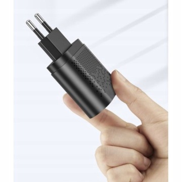 БЫСТРОЕ СЕТЕВОЕ ЗАРЯДНОЕ УСТРОЙСТВО 4X USB QC 3.0 КАБЕЛЬ 3в1