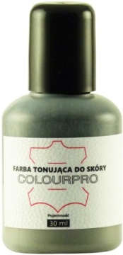 Краска COLOURPRO для кожи обуви, темно-серая, 30 мл
