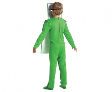 Костюм Майнкрафт Крипер зеленый костюм S 4-6 лет.