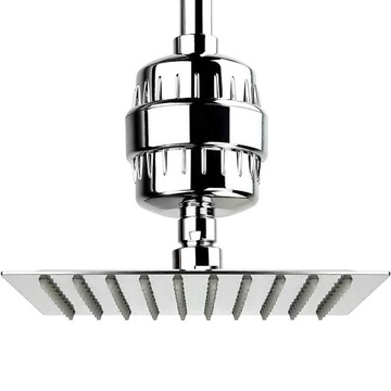 Восстанавливающий фильтр для душа на выходе уменьшает сухой зуд кожи, перхоть и экзему