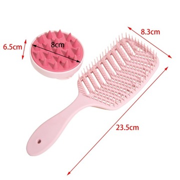 Щетка для полых волос Щетка для распутывания волос для женщин и мужчин, вьющаяся, прямая
