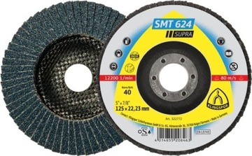 ŚCIERNICA LISTKOWA TALERZOWA SMT624 gr.40 125mm