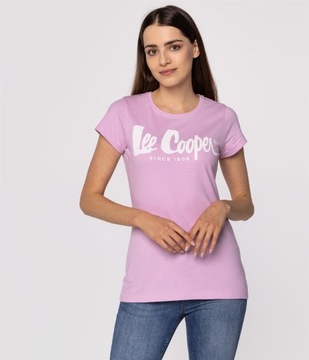 LEE COOPER T-shirt damski LOGAN3 3030 PINK s