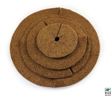Tarcza kokosowa o średnicy 37cm 800g/m2