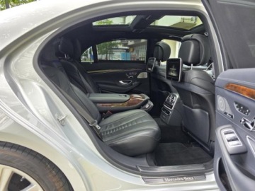 Mercedes Klasa S W222 Limuzyna 350 Blue TEC 258KM 2015 MERCEDES LONG S 350d 4MATIC, V6 3.0l diesel 258KM 1 właściciel od nowości, zdjęcie 33