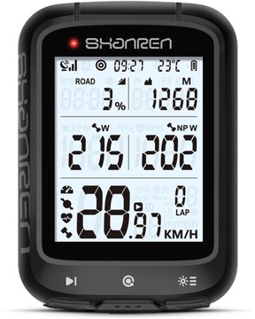 Велокомпьютер с GPS-навигацией ANT+ Wireless Cadence Shanren Miles