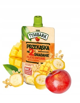 Фруктовый мусс Tymbark для завтрака на двоих MIX SET 60х 100г