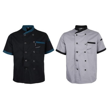 2 . Chef's jacket, uniform with short