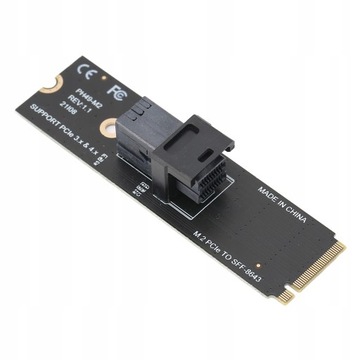 Карта расширения адаптера M.2 NVME — U.2 64 GT/S