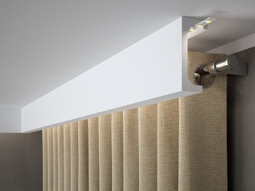 Карниз для штор QL046LG LED Mardom Decor
