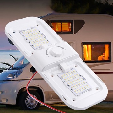 120LED 12V ПОТОЛОЧНАЯ ЛАМПА С ВЫКЛЮЧАТЕЛЕМ ДЛЯ КАМЕРЫ ЛОДКИ
