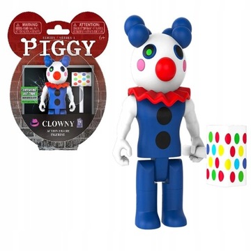 PIGGY ROBLOX CLOWNY FIGURKA AKCJI PHATMOJO ZABAWKA