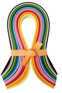 Paski do Quillingu MIX 10mm 200szt. QUILLING