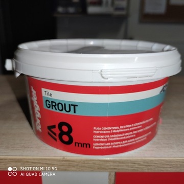 FUGA CEMENTOWA TILE GROUT<8MM BIAŁA TORGGLER