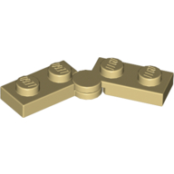4You LEGO 2429c01 19954 PŁYTKA ZWIAS 1X4 TAN