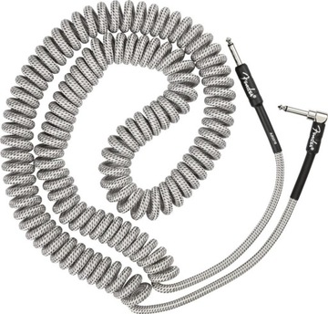 Fender Pro Coil Cable 30' White TWD kabel gitarowy