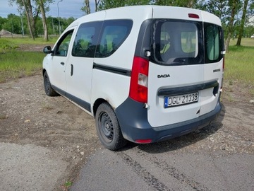 Dacia Dokker Mikrovan 1.6 MPI 84KM 2014 Samochód Dacia Dokker 1.6 MPI MR 12 E5 1.9T, zdjęcie 1