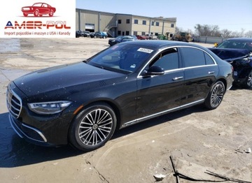 Mercedes Klasa S W223/V223 2023 Mercedes-Benz Klasa S S 500 4Matic 2023 3.0l 3.0 Benzyna 429KM