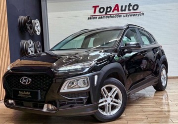 Hyundai Kona I Crossover 1.0 T-GDI 120KM 2018 Hyundai Kona 1.0T-GDI 120KM MANUAL bezwypadkowy GWARANCJA zarejestrowany