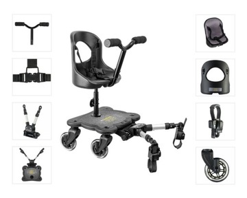 ДОПОЛНИТЕЛЬНОЕ ДОПОЛНЕНИЕ ДЛЯ КОЛЯСКИ COSY 4S RIDE + ПОДУШКА БОХО