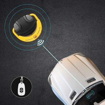Automatyczna Blokada Parkingowa na Pilota z Pilotem Składana Pilot