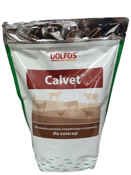 DOLFOS CALVET witaminy, aminokwasy, minerały dla różnych zwierząt 2KG
