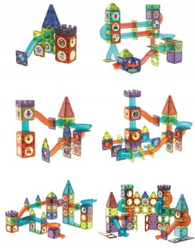 МАГНИТНЫЕ БЛОКИ, СВЕТЯЩАЯСЯ ШАРОВАЯ ДОРОЖКА 202 EL XXL