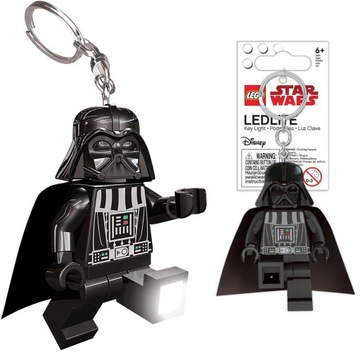 LEGO Star Wars Brelok Z Latarką Latarka LED Darth Vader 76mm