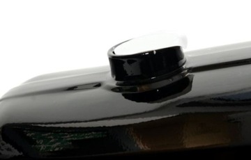 Топливный бак Simson S51 + черные крышки