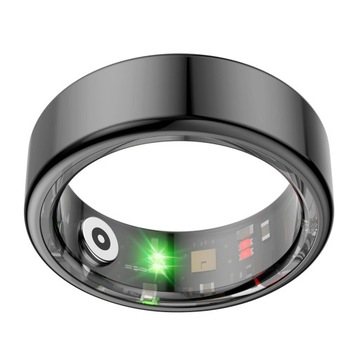 Health Monitoring Smart Ring Multifunction Bluetooth Finger Ring-Size 11