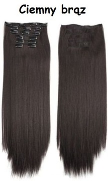 Светлые волосы для наращивания на ЗАЖИМАХ 60 см, как НАТУРАЛЬНЫЕ