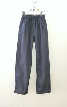 SZARE spodnie ortalionowe r 11 lat 150cm