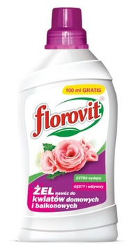 Nawóz do kwiatów balkonowych i domowych żel 0,8 kg