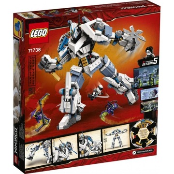 LEGO NINJAGO Битва Титанов МЕХ 71738