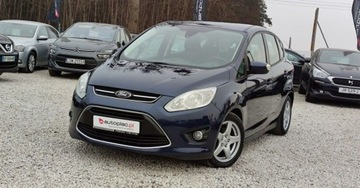 Ford C-MAX II Minivan 1.0 EcoBoost 125KM 2013 Ford C-MAX 1.0i 125kM Klima Navi Tempomat Czujniki Bluetooth Hak Pelen Ser, zdjęcie 12