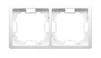 SIMON BASIC STANDARD Ramka podwójna biały BMR2/11