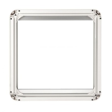 Профильное окно для автодома с москитной сеткой и рольставней, ОМЕГА 490 х 500 мм