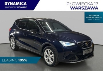 Seat Arona Crossover Facelifting 1.0 TSI 110KM 2022 Seat Arona VAT 23 FR 1.0TSI 110KM DSG 2022 r., salon PL, I wlasciciel, V