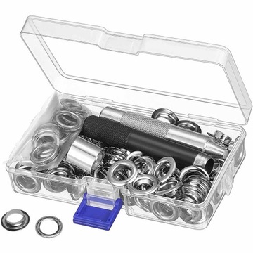 ZAGNIATACZ DO OCZEK 10 MM, PRASKA RĘCZNA, OCZKARKA, 100 SZT