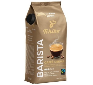 Кофе Tchibo Barista Caffe Crema в зернах 1кг.