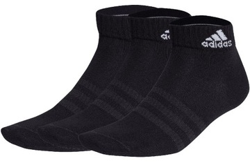 skarpety adidas męskie 3 pary ZESTAW thin and light ankle 40-42