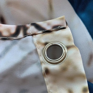 Odporna na podszewkę zasłony prysznicowej