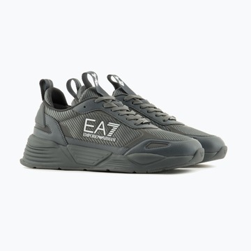 Buty EA7 Emporio Armani Ace Runner Carbon triple irongate/white 44 2/3 EU