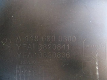 KRYT DESKY KONZOLA MERCEDES CLA II X117 W118 A118 A1186890300