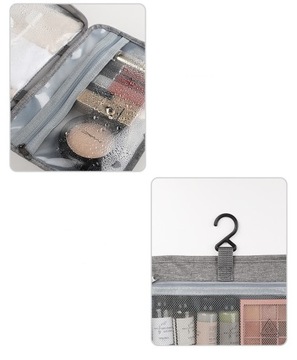 Органайзер для дорожной косметички, подвесной, вместительный, с крючком, женский, мужской